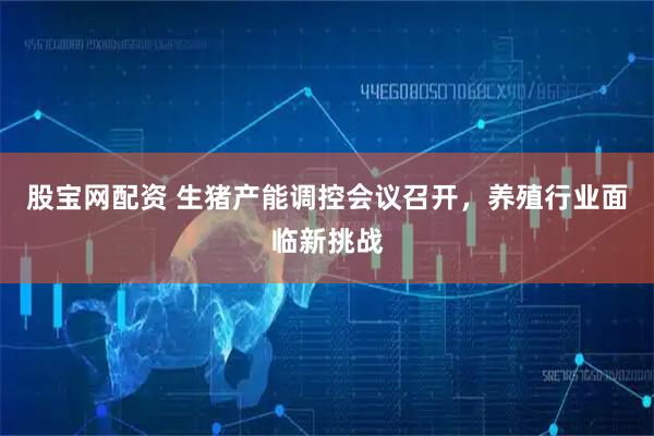 股宝网配资 生猪产能调控会议召开，养殖行业面临新挑战